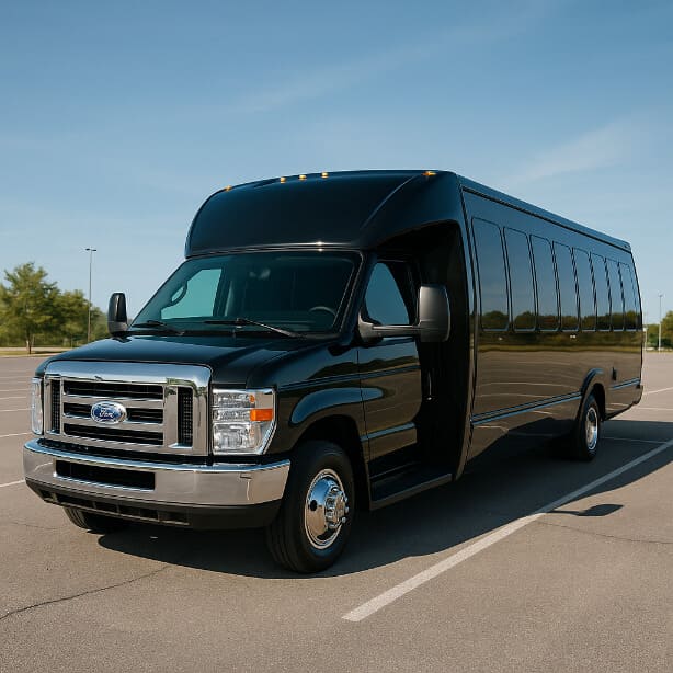 Charter Bus Rental Oxnard 18 Passenger Minibus